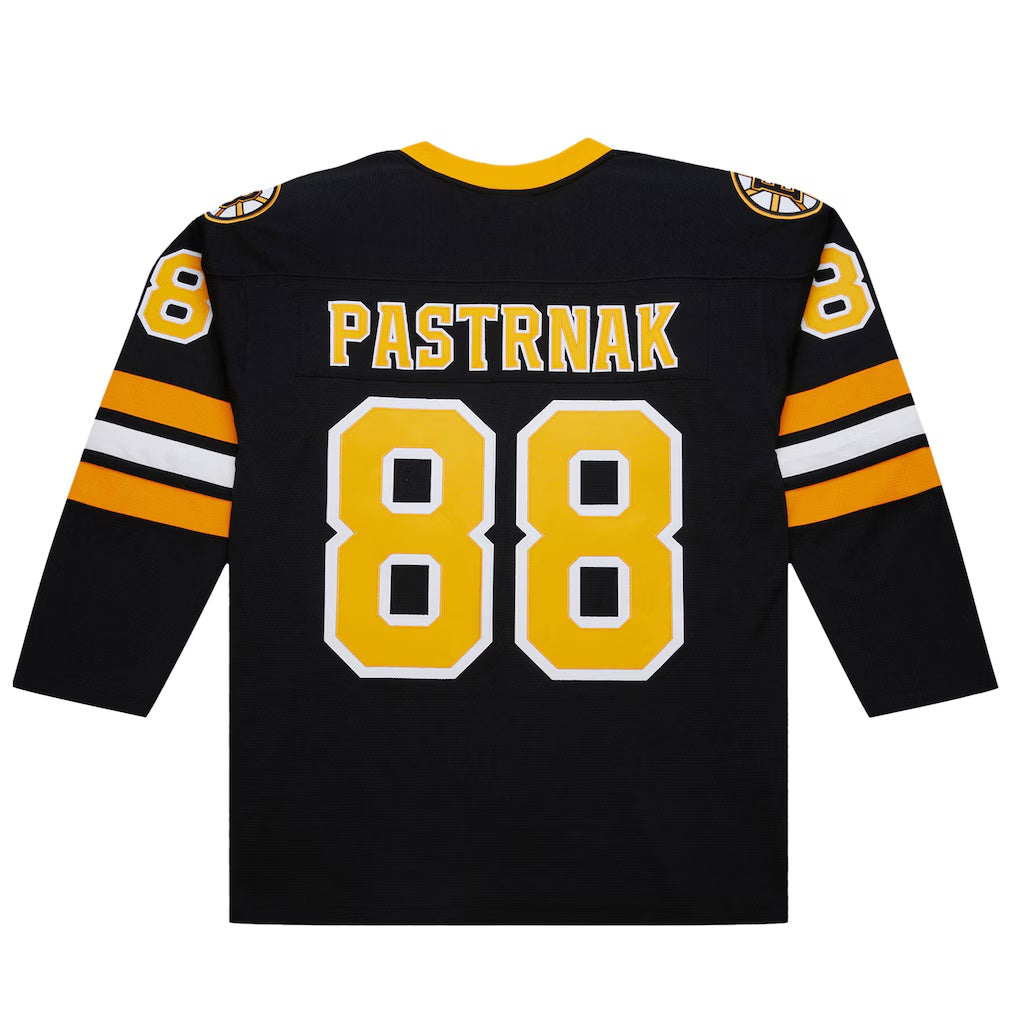 Boston Bruins #88 David Pastrnak Black 2014-15 Power Play Jersey