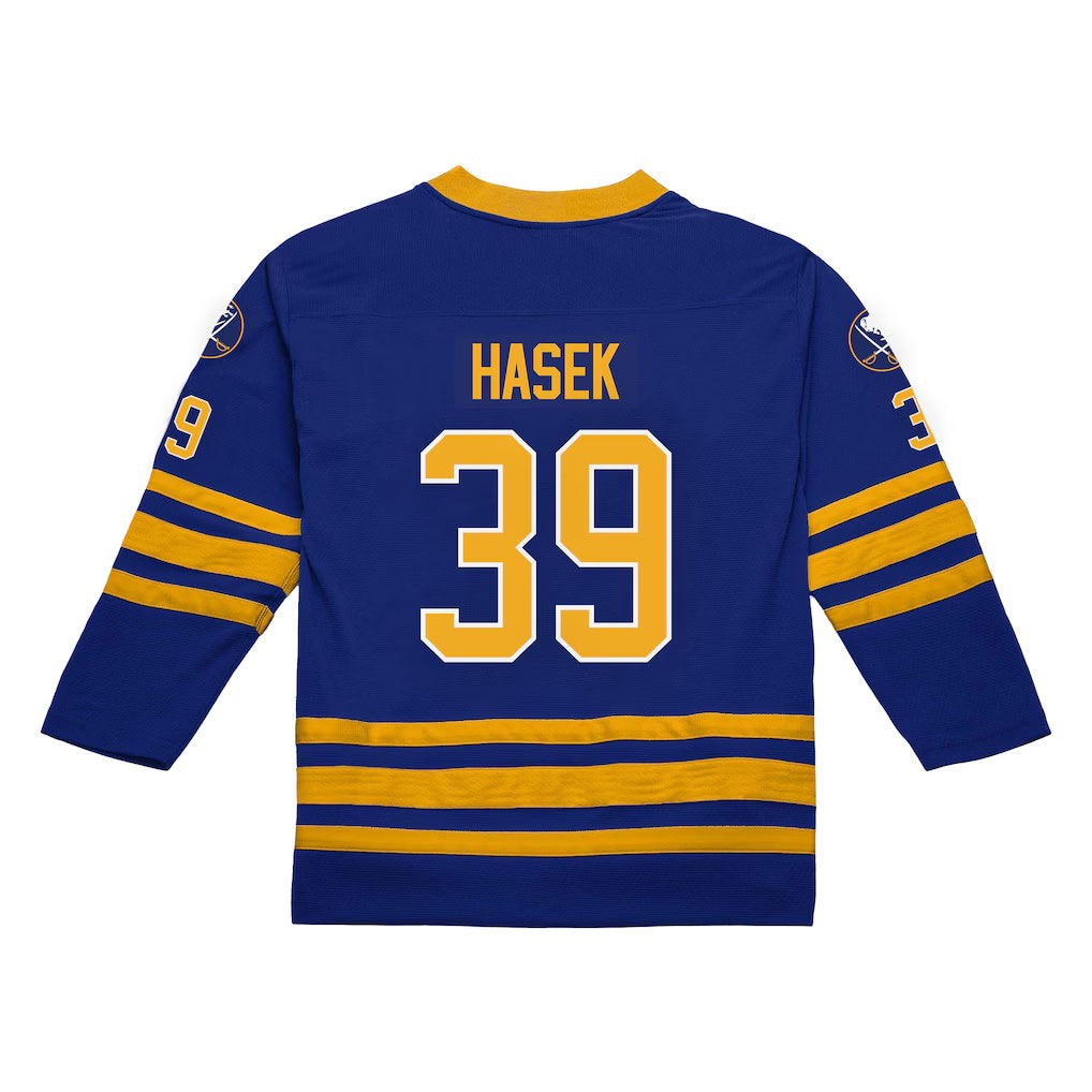 Buffalo Sabres Dominik Hasek Mitchell & Ness Royal 1995-96 Power Play Jersey