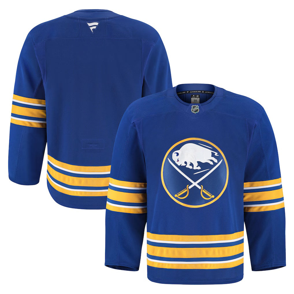 Buffalo Sabres Fanatics Royal Home Authentic Pro Jersey