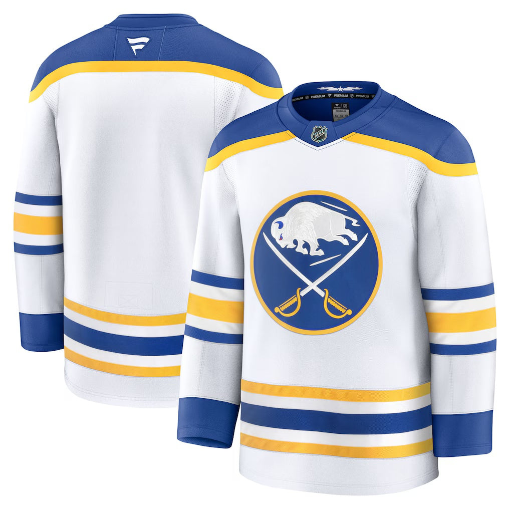 Buffalo Sabres Fanatics White Away Premium Jersey
