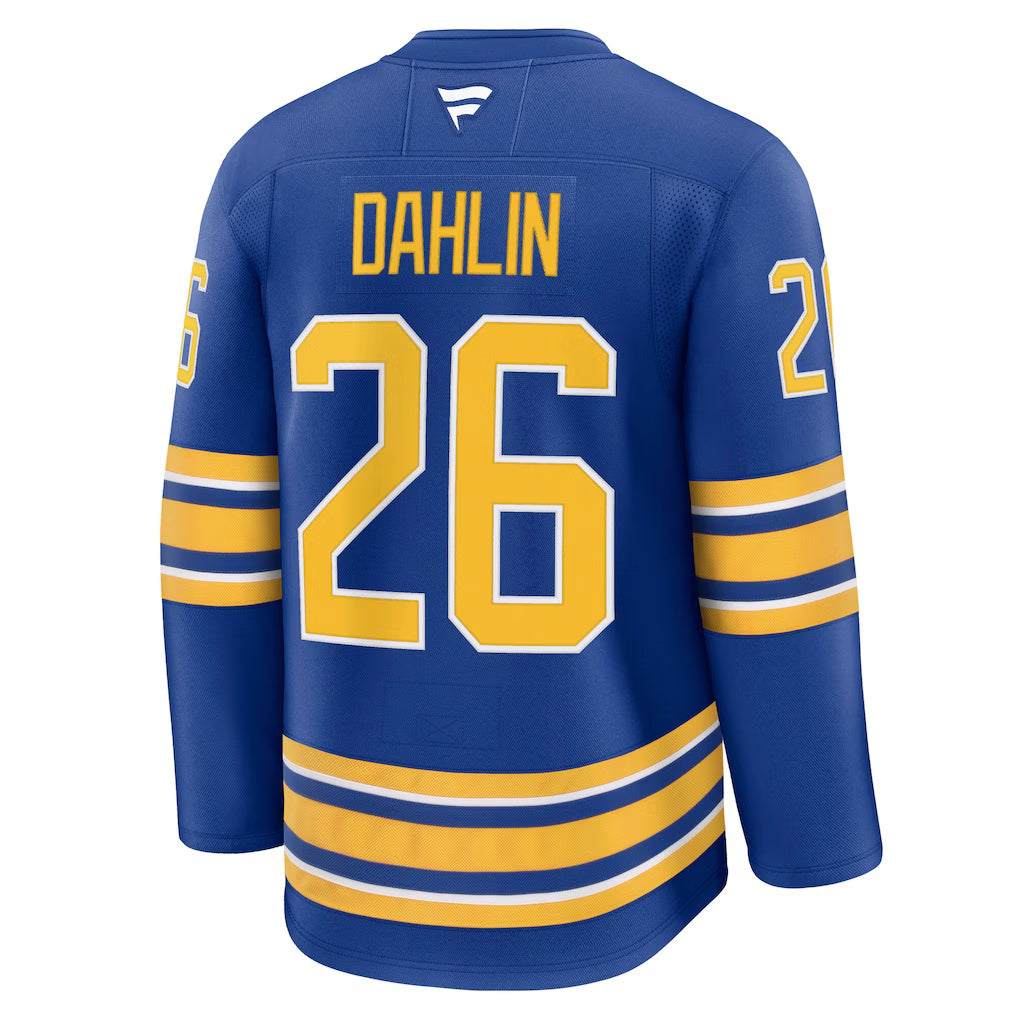 Buffalo Sabres #26 Rasmus Dahlin Fanatics Royal Home Premium Jersey