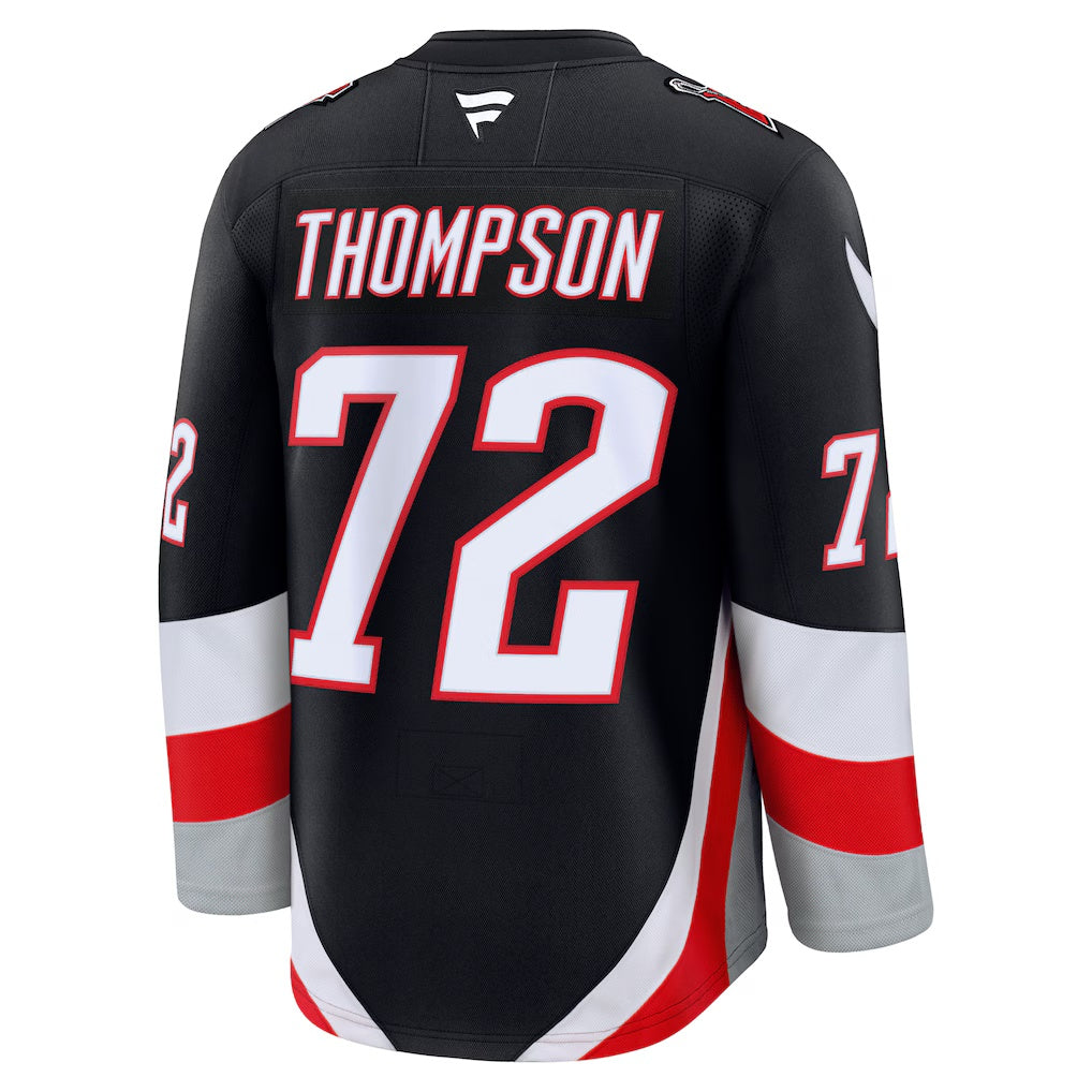 Buffalo Sabres #72 Tage Thompson Fanatics Black Alternate Premium Jersey
