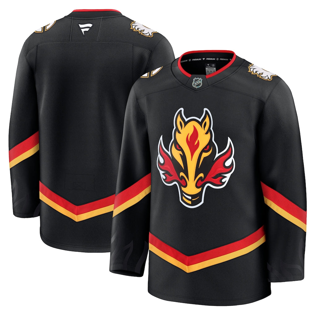 Calgary Flames Fanatics Black Alternate Premium Jersey