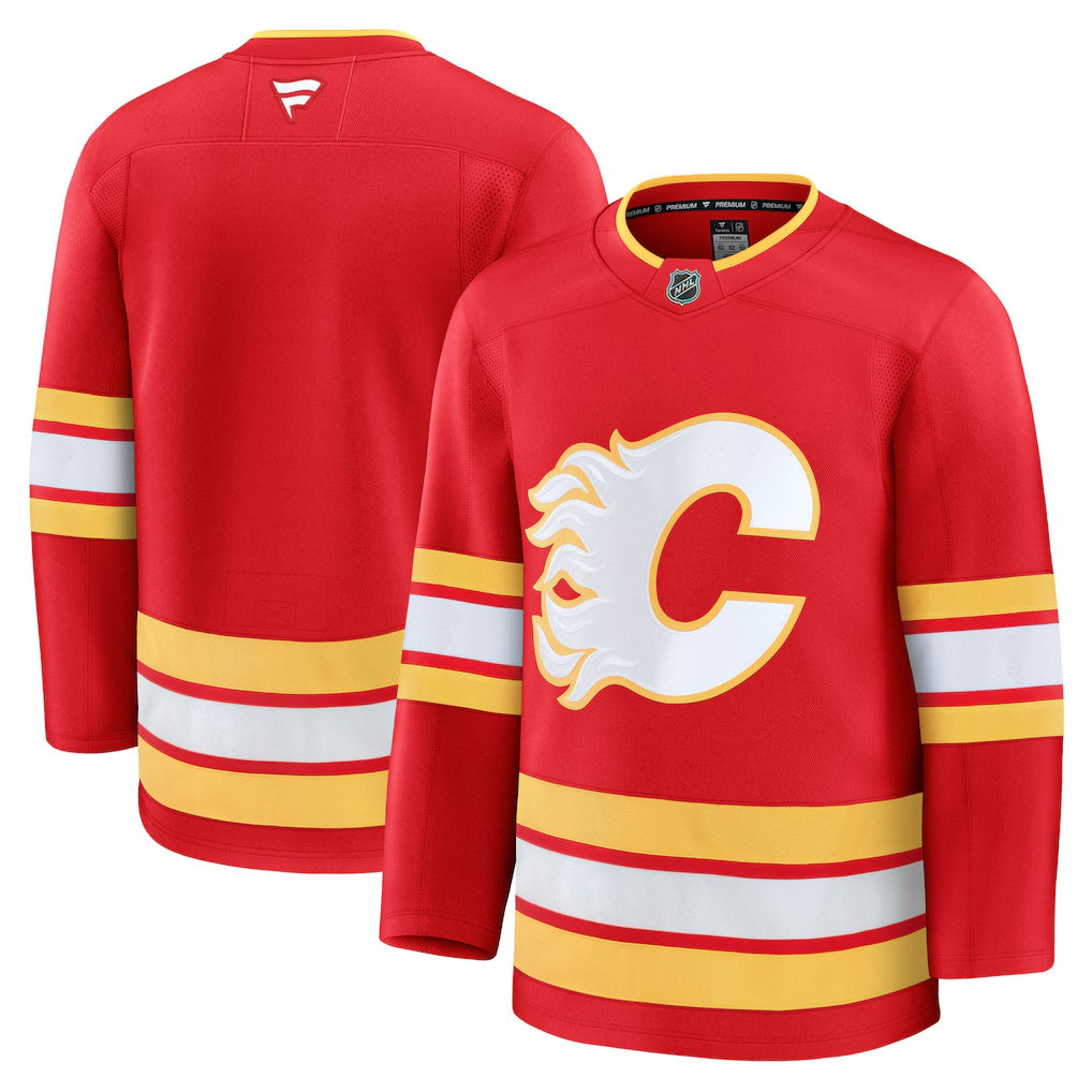Calgary Flames Fanatics Red Home Premium Jersey