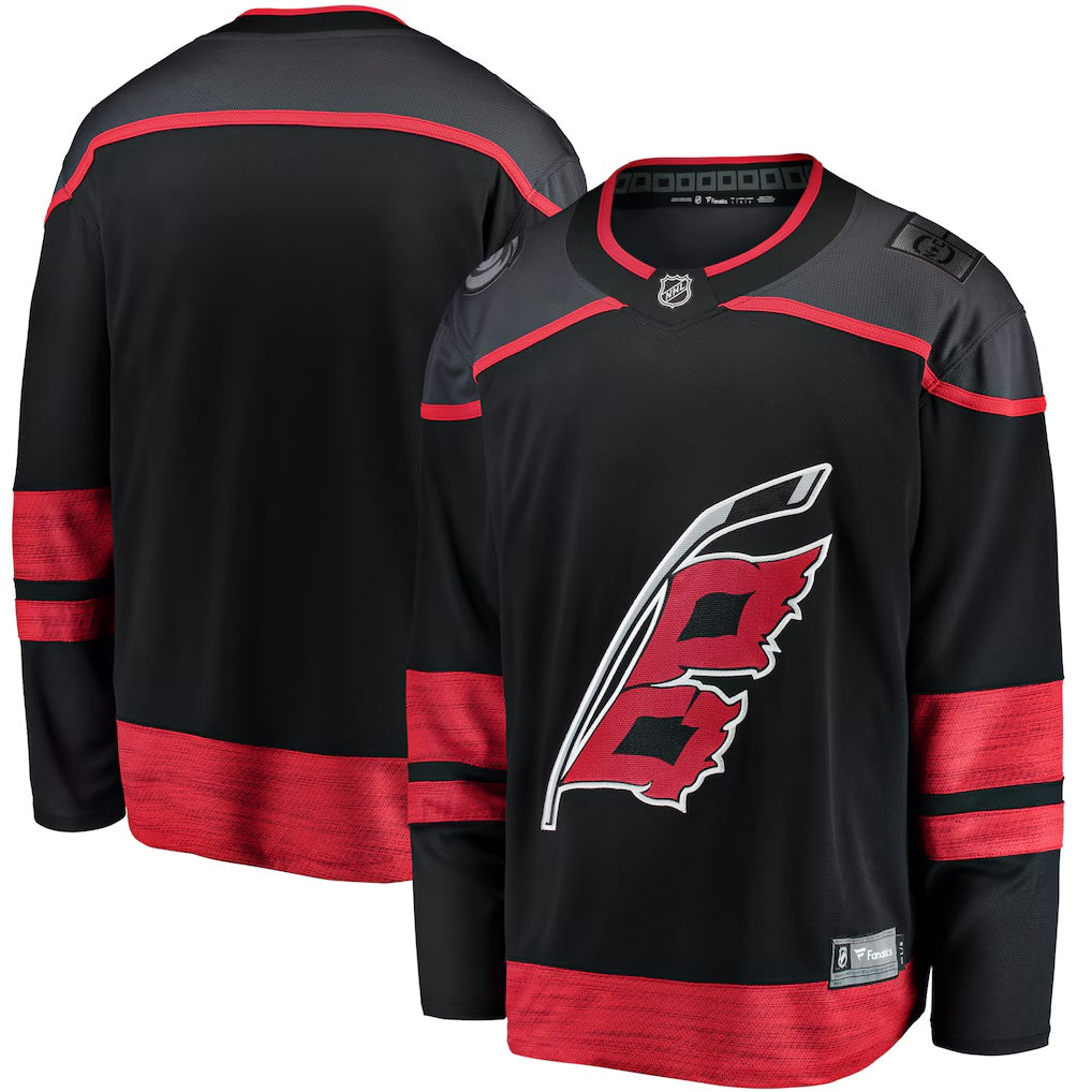 Carolina Hurricanes Fanatics Black Home Breakaway Jersey