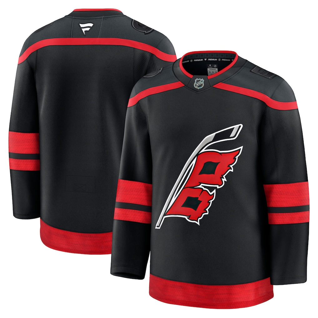Carolina Hurricanes Fanatics Black Home Premium Jersey