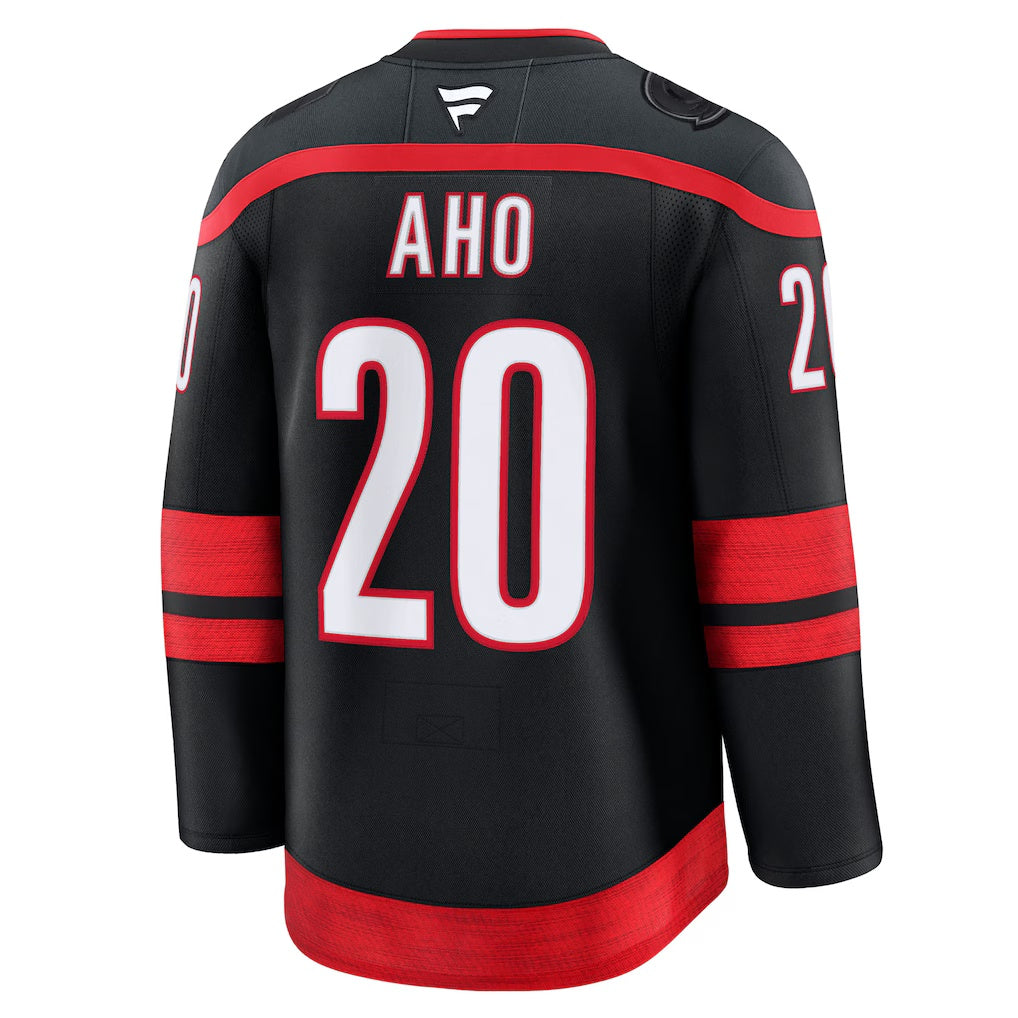 Carolina Hurricanes #20 Sebastian Aho Fanatics Red Alternate Breakaway Player Jersey